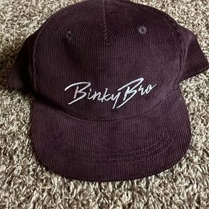 Youth size deep purple corduroy SnapBack